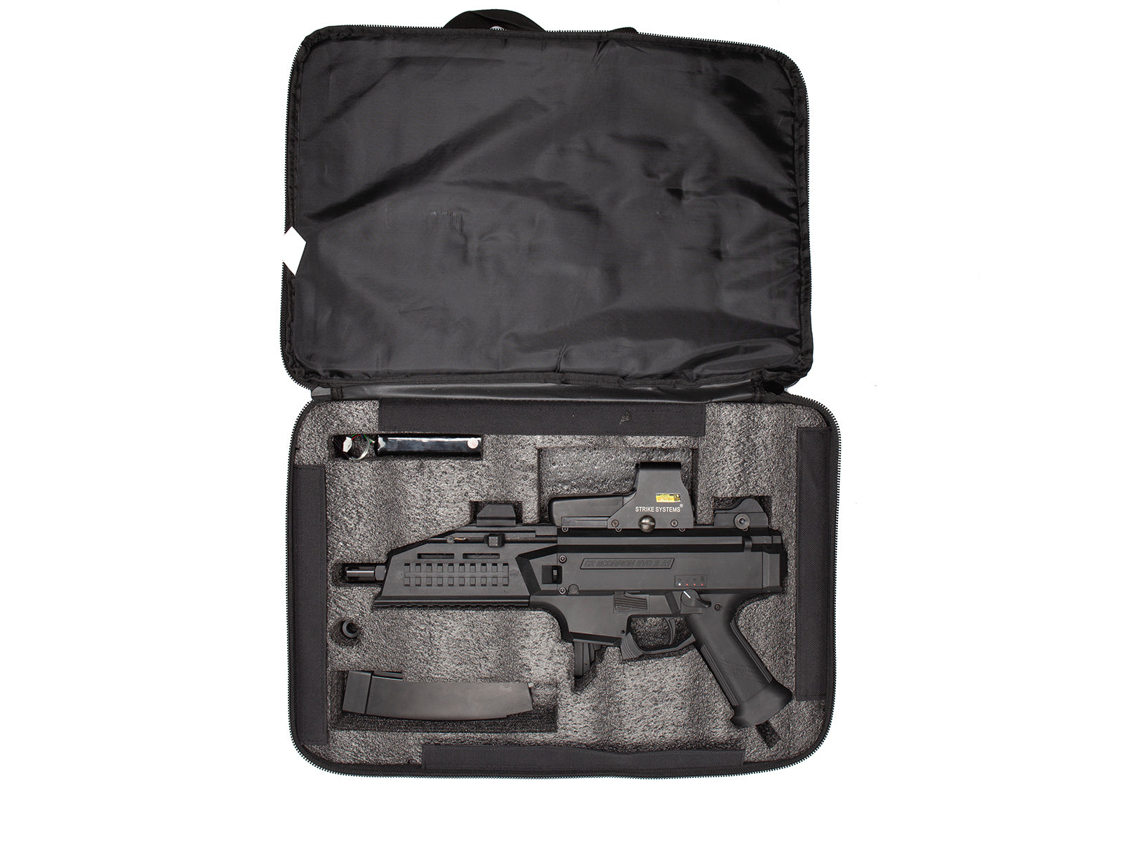 Scorpion Evo 3A1 Custom Bag by ASG (Color: Black), Tactical Gear/Apparel,  Gun Bags - Evike.com Airsoft Superstore