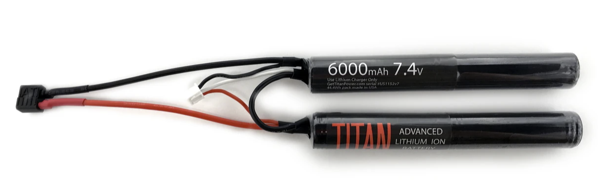 TITAN 6000MAH 7.4V Nunchuck Deans